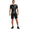 UNDER ARMOUR Tričko HG Isochill Comp Print SS - čierne / camo (1361514-001)
