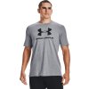 UNDER ARMOUR Tričko Sportstyle Logo Ss - šedé (1329590-036)