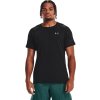 UNDER ARMOUR Tričko Rush Emboss SS - čierne (1376790-001)