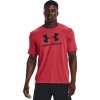 UNDER ARMOUR Tričko Sportstyle Logo Ss - červené (1329590-638)