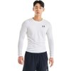 UNDER ARMOUR Tričko s dlhým rukávom HeatGear - white / black (1361524-100)