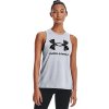 UNDER ARMOUR Dámske Tielko Live Sportstyle Graphic - šedé (1356297-011)
