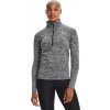 UNDER ARMOUR Dámske tričko s dlhým rukávom Tech 1/2 Zip - Twist - čierne (1320128-001)