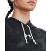 UNDER ARMOUR Dámska mikina Rival Terry Print Hoodie - čierna (1373035-001)