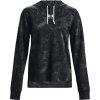 UNDER ARMOUR Dámska mikina Rival Terry Print Hoodie - čierna (1373035-001)