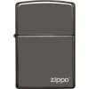 ZIPPO Zapaľovač BLACK ICE ZIPPO LOGO (25080)
