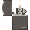 ZIPPO Zapaľovač BLACK ICE ZIPPO LOGO (25080)