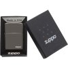 ZIPPO Zapaľovač BLACK ICE ZIPPO LOGO (25080)