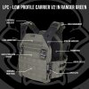 WARRIOR Low Profile Carrier With Ladder Sides - ranger green (W-EO-LPC-V2-RG)