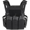 WARRIOR Laser Cut LPC (Ladder Sides) with Detachable Triple Bungee 5.56 Panel V2 - black (W-LC-LPC-V2-DFP-TB-556-BLK)