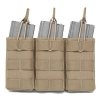 WARRIOR Triple MOLLE Open M4 5.56mm - coyote (W-EO-TMOP-CT)