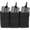 WARRIOR Triple MOLLE Open M4 5.56mm - black (W-EO-TMOP-BLK)