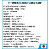 COBI Stavebnica HC WW2 Mitsubishi A6M2 "Zero-Sen" (COBI-5729)