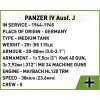 COBI Stavebnica HC WW2 Panzer IV Ausf. J 1:72 (COBI-3097)