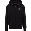 ALPHA INDUSTRIES Mikina Basic Zip Hoody - black (118342/03)