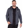 ALPHA INDUSTRIES Mikina Basic Zip Hoody - greyblack (118342/136)