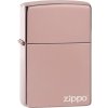 ZIPPO Zapaľovač HIGH POLISH ROSE GOLD LOGO (26908)
