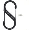 NITE IZE Karabína S-Biner #2 Dual - black - (SB2-03-01)
