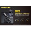 NITECORE Držiak svietidla na bicykel BM02 - black (NCx-BM02)