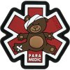 M-TAC 3D PVC Nášivka/Patch Paramedic Ursus - brown / black (51348341)