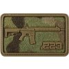 M-TAC 3D PVC Nášivka/Patch AR-15 Velcro - multicam (51540008)