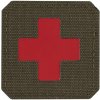M-TAC Textilná Nášivka/Patch Medic Cross LC - ranger green / red (51122323)