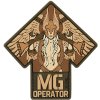 M-TAC 3D PVC Nášivka/Patch MG Operator - coyote (51348205)