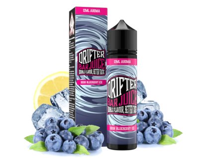 drifter bar sour blueberry ice 12 ml longfill prichut