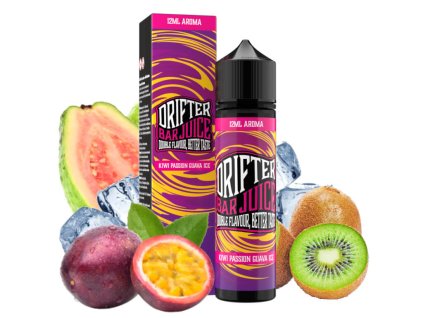 drifter bar kiwi passion guava ice 12 ml longfill prichut