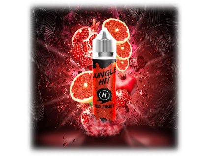 jungle hit red fruits concentrate 10ml120ml