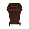 Popelnice C24BR 240L Hnědá s kolečky