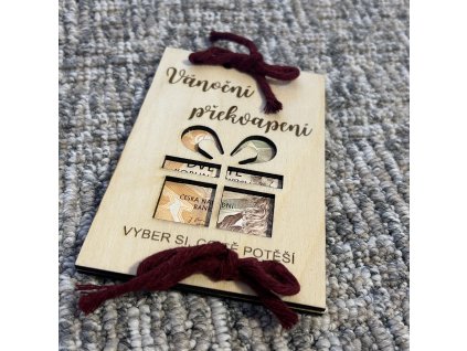 Krabička na peníze - DÁREK