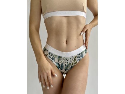 Brazilky LILY eukalyptus (POSLEDNÍ KUSY: VEL. M, L, XL, XXL)