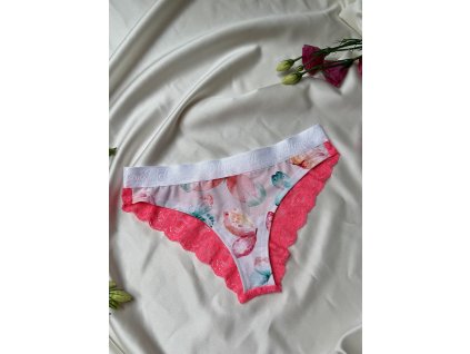 Brazilky CORAL BUTTERFLY (poslední kusy: vel. XS, S, M, L, XL, XXL)