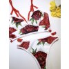 Tanga PEONY s vys. pasem (vel. S)