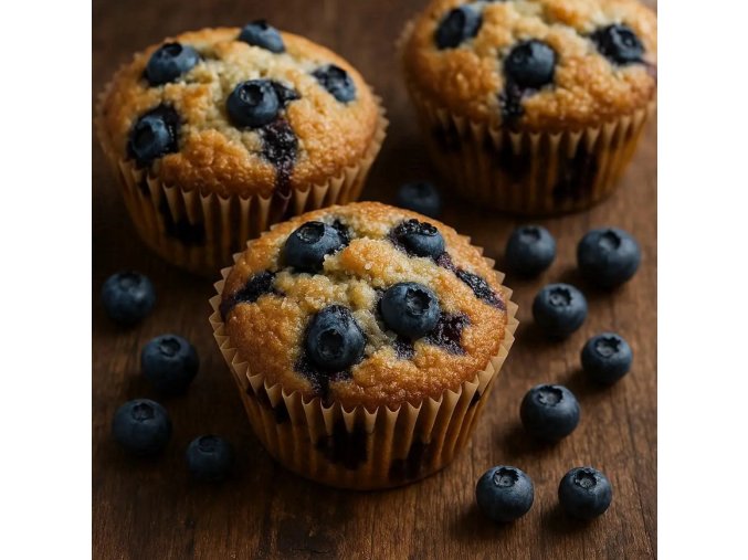 Blueberry-Vanilla Muffin