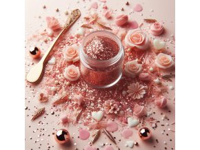 Rose Gold & Sprinkles