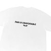 painisunavoidable WHITE TEE