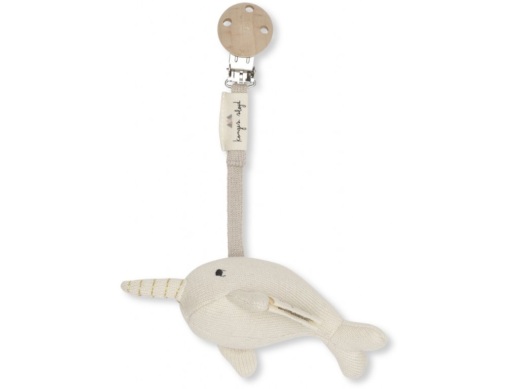 KS1421 NARWHALE PRAM CLIP OFF WHITE Extra 0