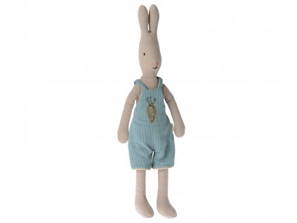 Maileg Zajíc overalu s mrkvičkou Size 2 Maileg Size 2, Rabbit