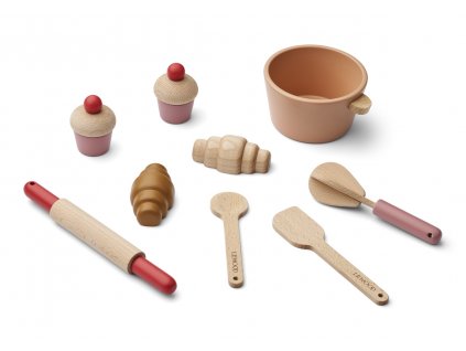 LW15072 Lisbeth baking play set 2255 Rose multi mix Extra 0