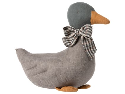Maileg Kachna šedá Maileg Duck Grey
