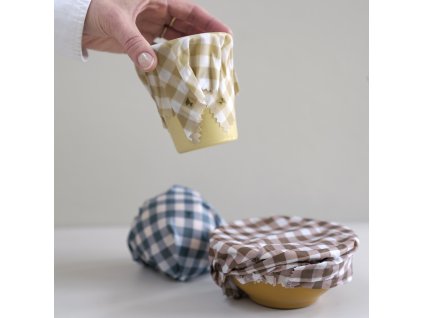 2006238597 Beeswax Wraps Ochre mix 3 pack Ochre Extra 2