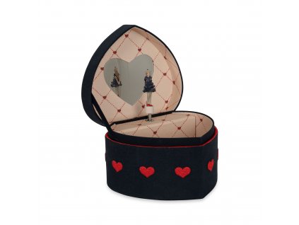 KS6501 TREASURE BOX HEART DARK NAVY Main