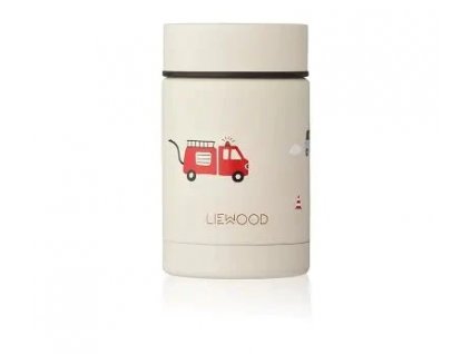 liewood nadja food jar emergency vehicle sandy2 401x346