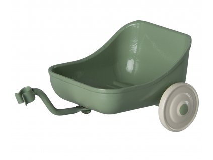 Maileg Vozík ke tříkolce pro myšky Green  Maileg Tricycle hanger, Mouse