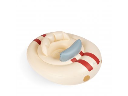KS100097 BABY WATER RING CAR CREAM OFF WHITE Main