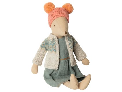 Maileg Myška Winter - medium