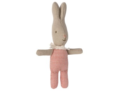 Maileg Zaječí miminko Red Check  Maileg Rabbit, MY - Red Check