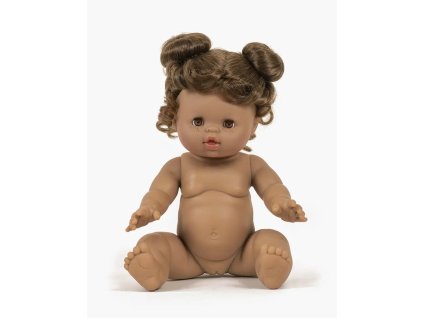 minikane poupee gordis 34cm a cheveux madeleine brune yeux dormeurs chignons2